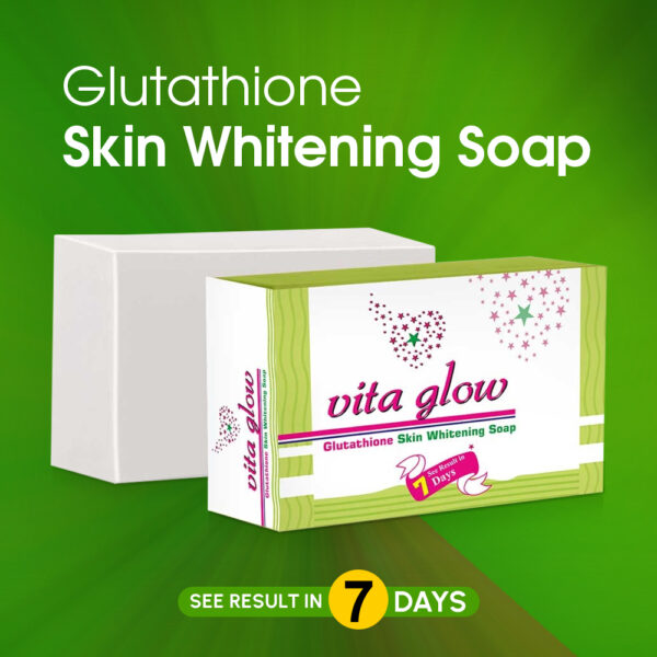 Vita Glow Glutathione Skin Whitening Soap